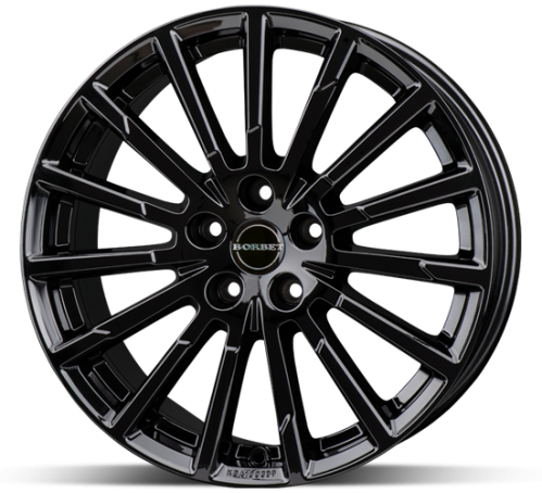 Borbet BX15 FullBlack 8x18 5x112 ET30