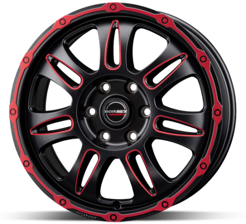 Borbet CW8 Red Polished 8x18 5x120 ET45