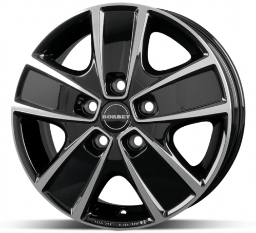 Borbet CWG Black 6x16 5x130 ET68