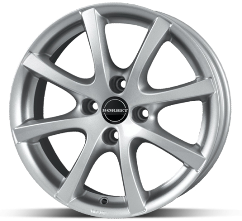 Borbet LV4 Silver 5,5x14 4x108 ET43