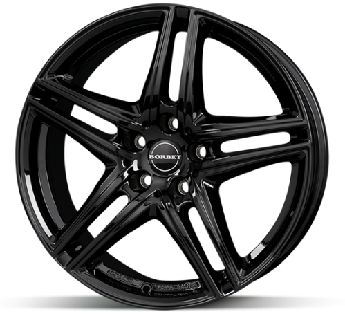 Borbet XR FullBlack 7,5x17 5x112 ET36