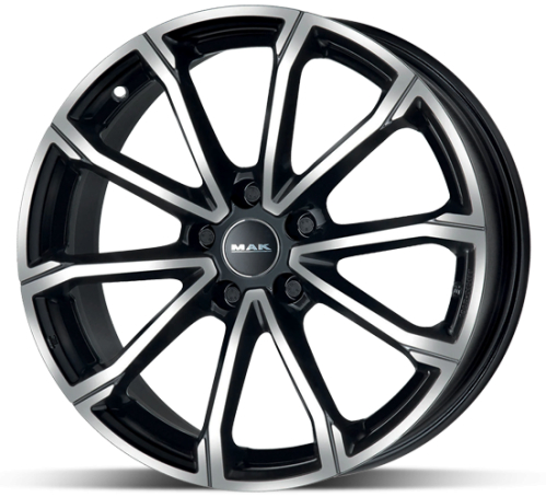 MAK DaVinci Black 6x16 4x100 ET50