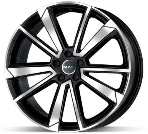 MAK Fivestar Black 8x19 5x108 ET42