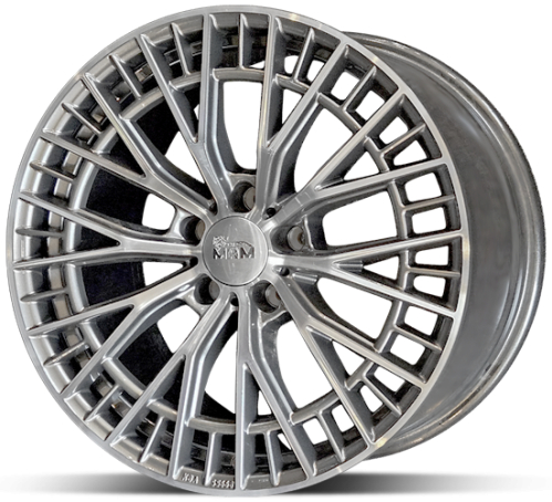 MAM GT2 Silver 8,5x19 5x112 ET45