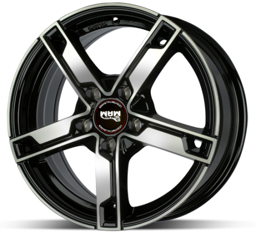 MAM W4 Black 7x17 4x108 ET20