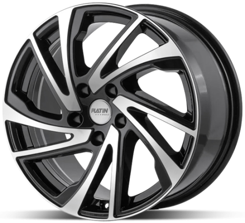 PLATIN P105 Black 7x17 5x114 ET35