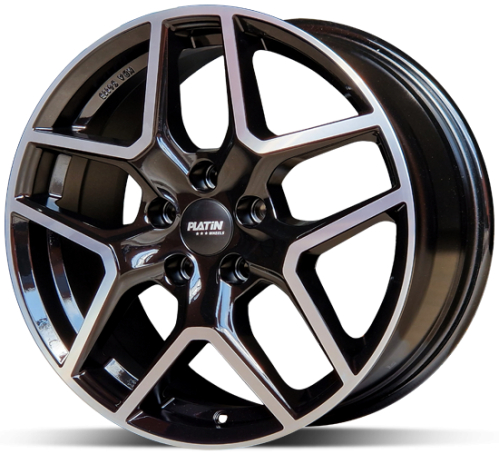 PLATIN P110 Black 7x17 5x110 ET35