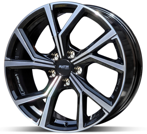PLATIN P115 Black 7x17 5x114 ET35