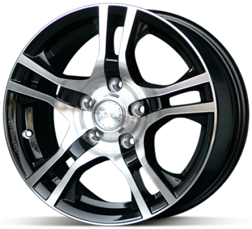 PLATIN P53 Black 6x15 4x100 ET45