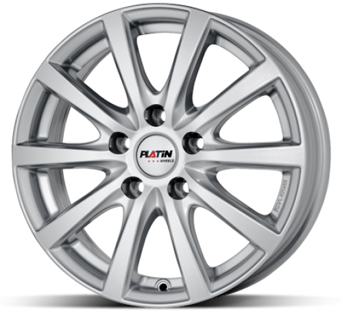 PLATIN P69 BrightSilver 8x18 5x108 ET45