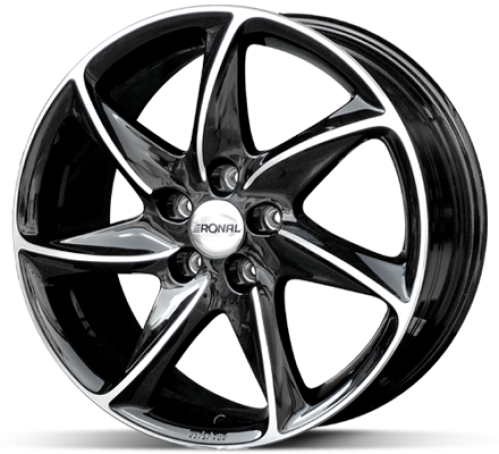 Ronal R51 Black 8x17 5x108 ET45
