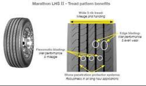 GOODYEAR MARATHON LHS II 375/50 R22.5 156K