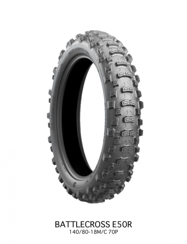 BRIDGESTONE BATTLECROSS E50 140/80-18 70P Rear TT